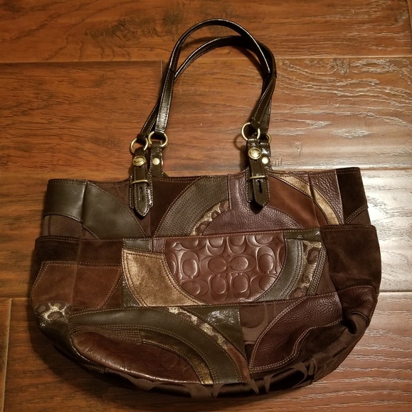 Coach Handbags - Coach Patchwork Purse